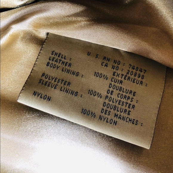 MARC NEW YORK LEATHER JACKET - Picture 4 of 8